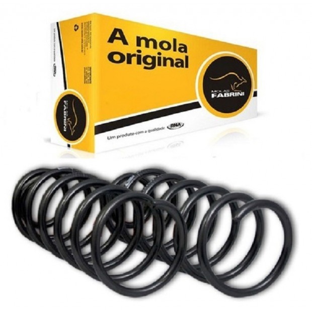 MOLA HELICOIDAL DIANTEIRA - VW GOL 1.0 MI, 1.0 16V, 1.6/ 1.8/ 2.0 8V, 2.0 GTI 8V, TSI 1995/1997 - C/ S/ AR COND. PARATI 1.0 16V, 1.6/ 1.8/ 2.0 8V 1996